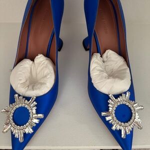 Amina Muaddi brand new heels